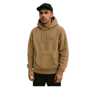 OBEY‎ Worldwide Tan Logo Hoodie – Size M